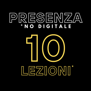 Corsi in presenza 10 lezioni